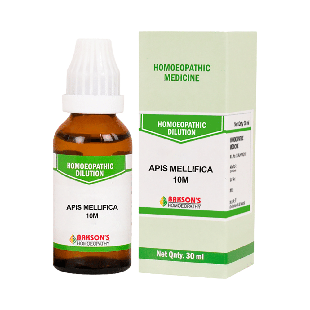 Bakson's Homeopathy Apis Mellifica Dilution 10M - Image 1