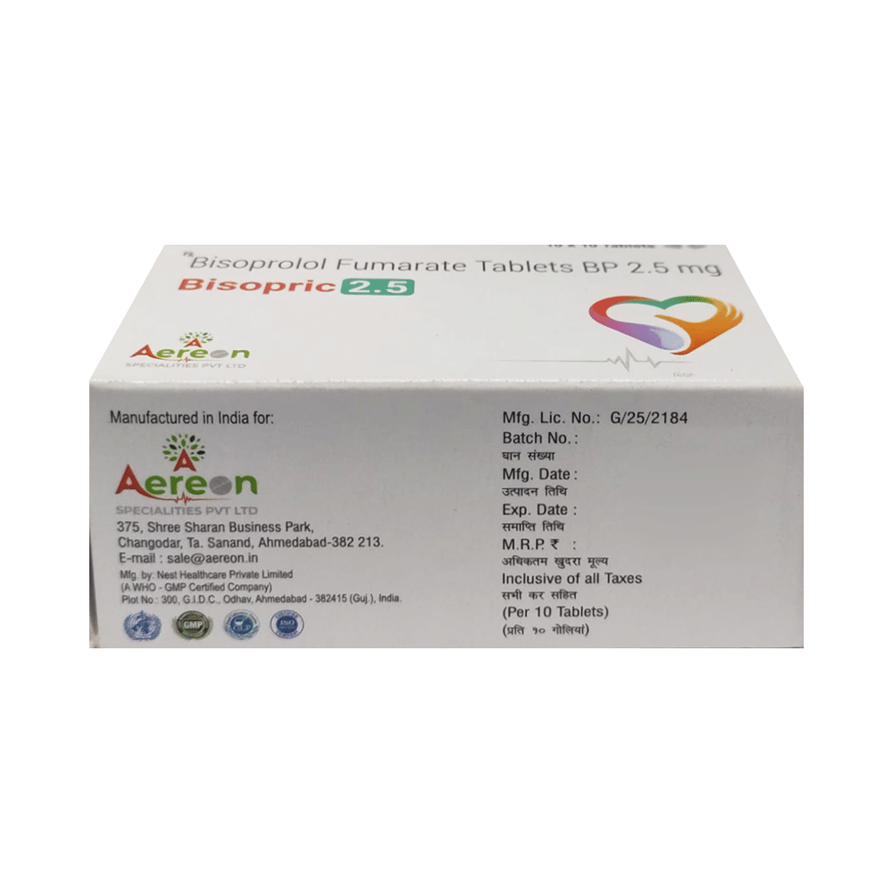 Bisopric 2.5 Tablet - Image 2