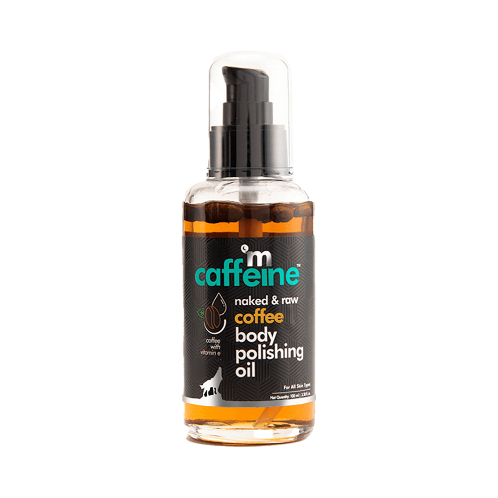 mCaffeine Naked & Raw Coffee Body Polishing Oil - Image 2