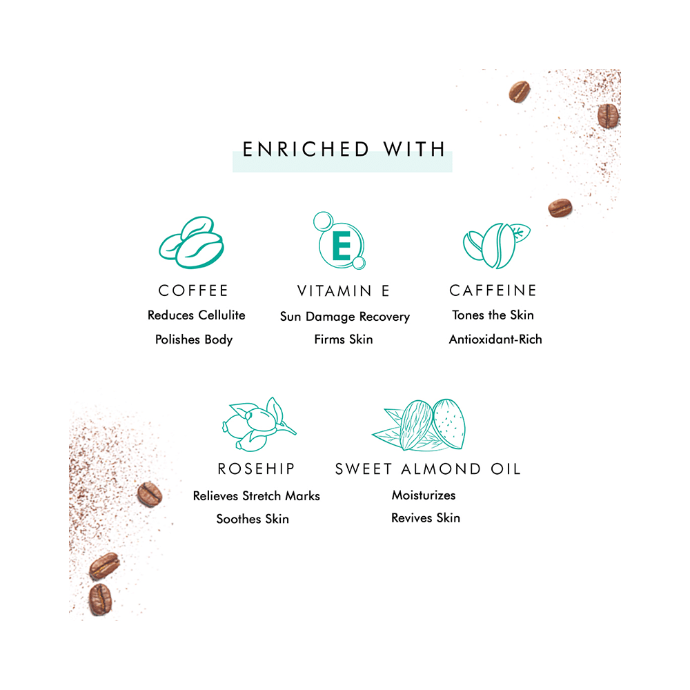 mCaffeine Naked & Raw Coffee Body Polishing Oil - Image 4
