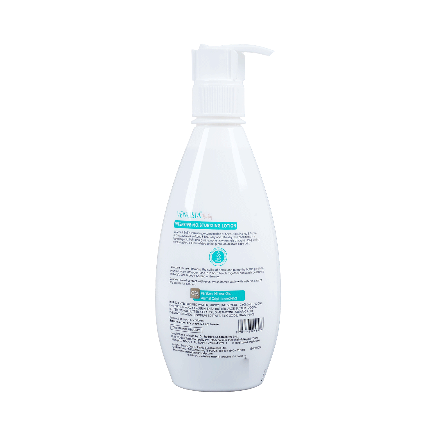 Venusia Baby Intensive Moisturizing Lotion | For Dry & Ultra Dry Skin | Paraben, Sulphate & Phthalate-Free - Image 3