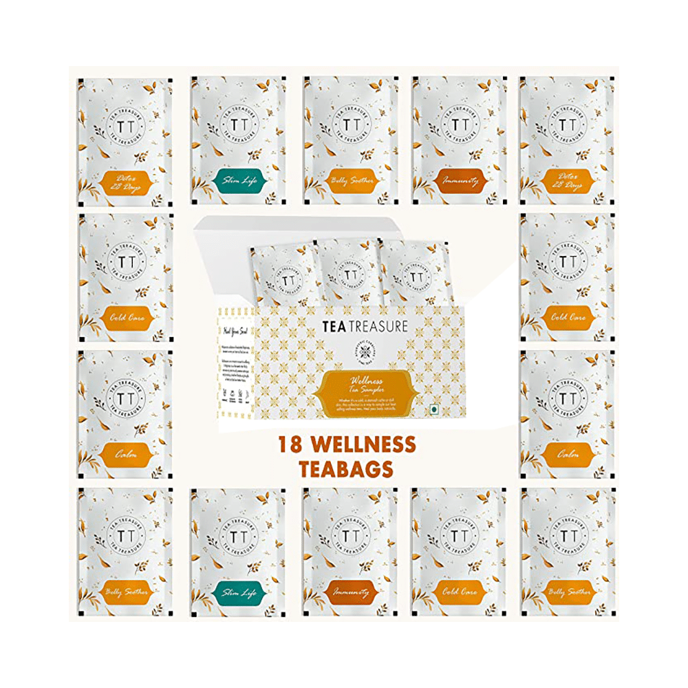 Tea Treasure Wellness Tea Bags (2gm Each)