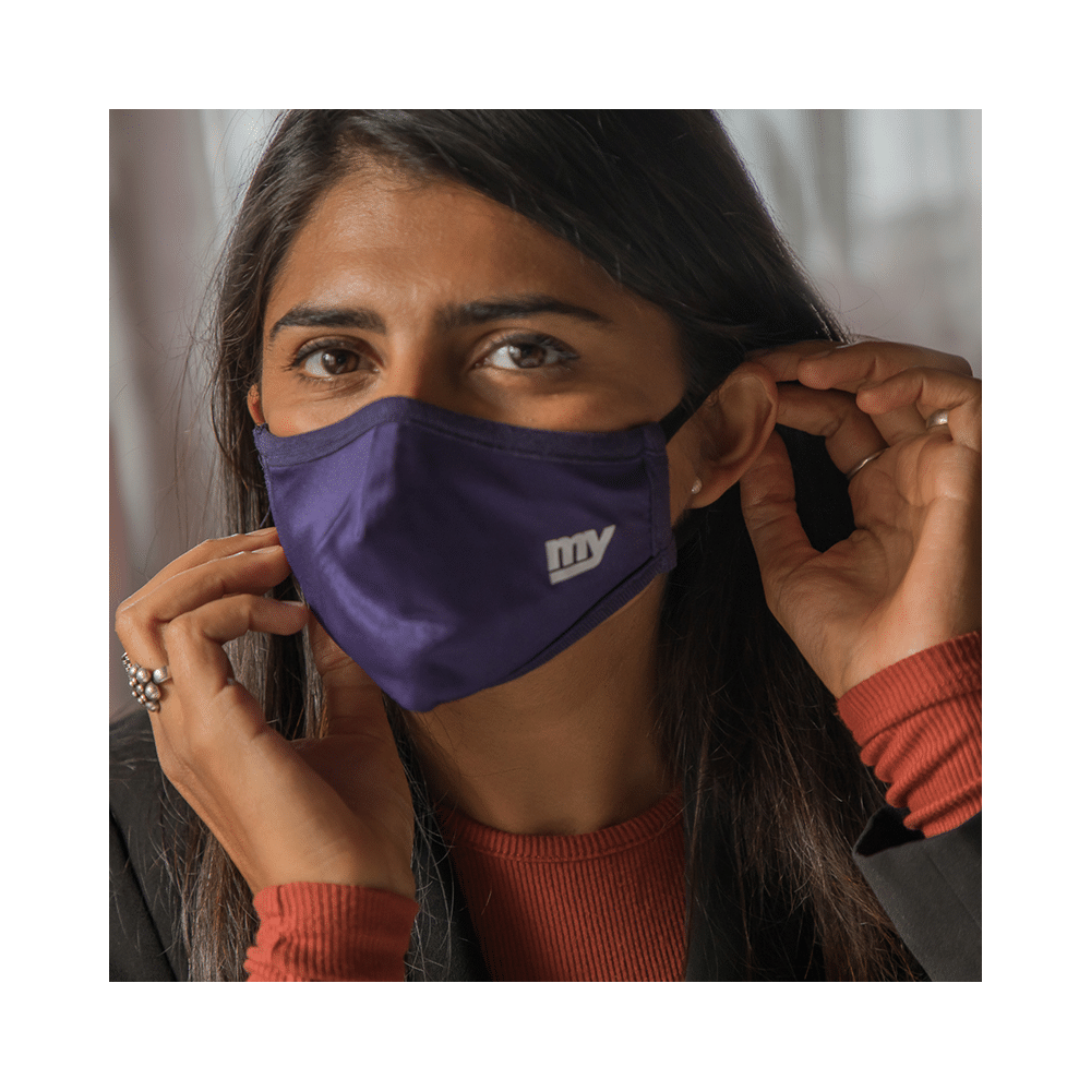 MY Mask Series 1 Antiviral Mask Medium Blue - Image 3