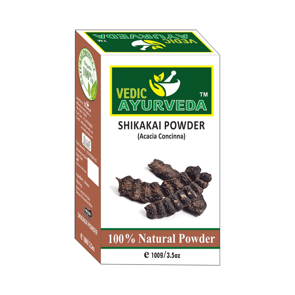 Vedic Ayurveda Shikakai Powder (100gm Each) - Image 1