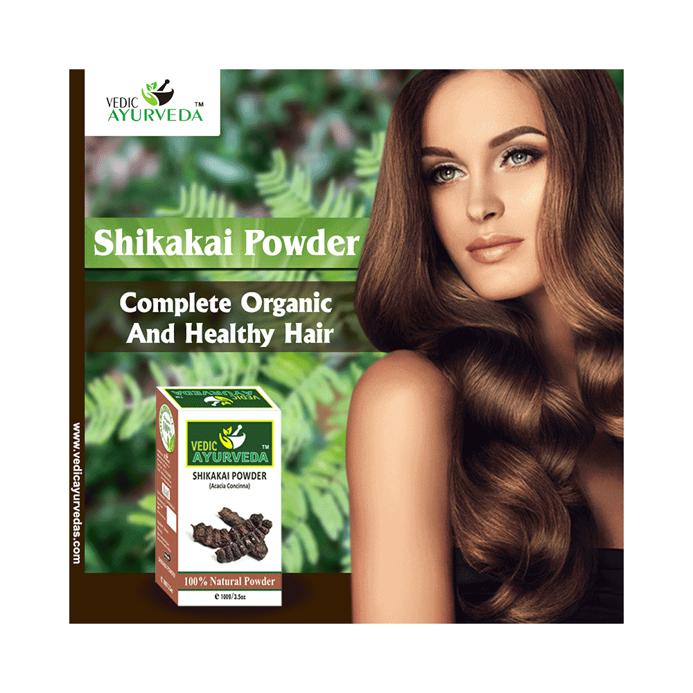 Vedic Ayurveda Shikakai Powder (100gm Each) - Image 8