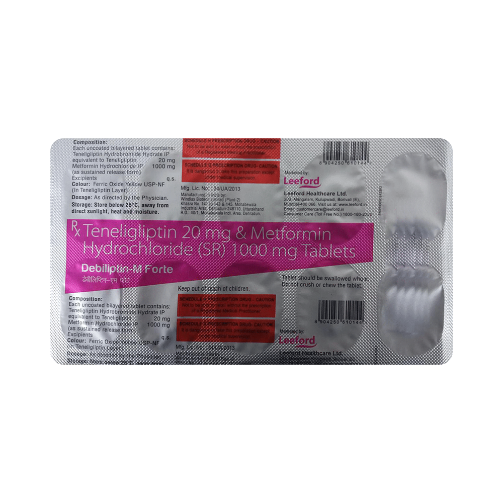 Debiliptin M Forte Tablet SR - Image 1