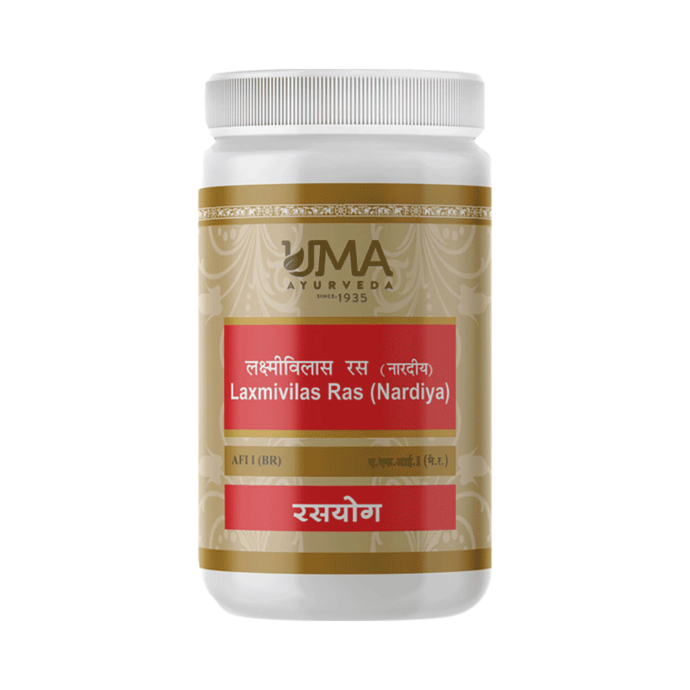 Uma Ayurveda Laxmivilas Ras (Nardiya) Tablet - Image 1