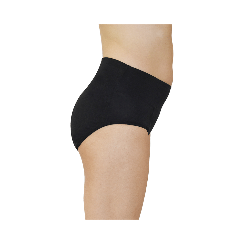 QNIX High Cut Period Underwear XS Black - Image 8
