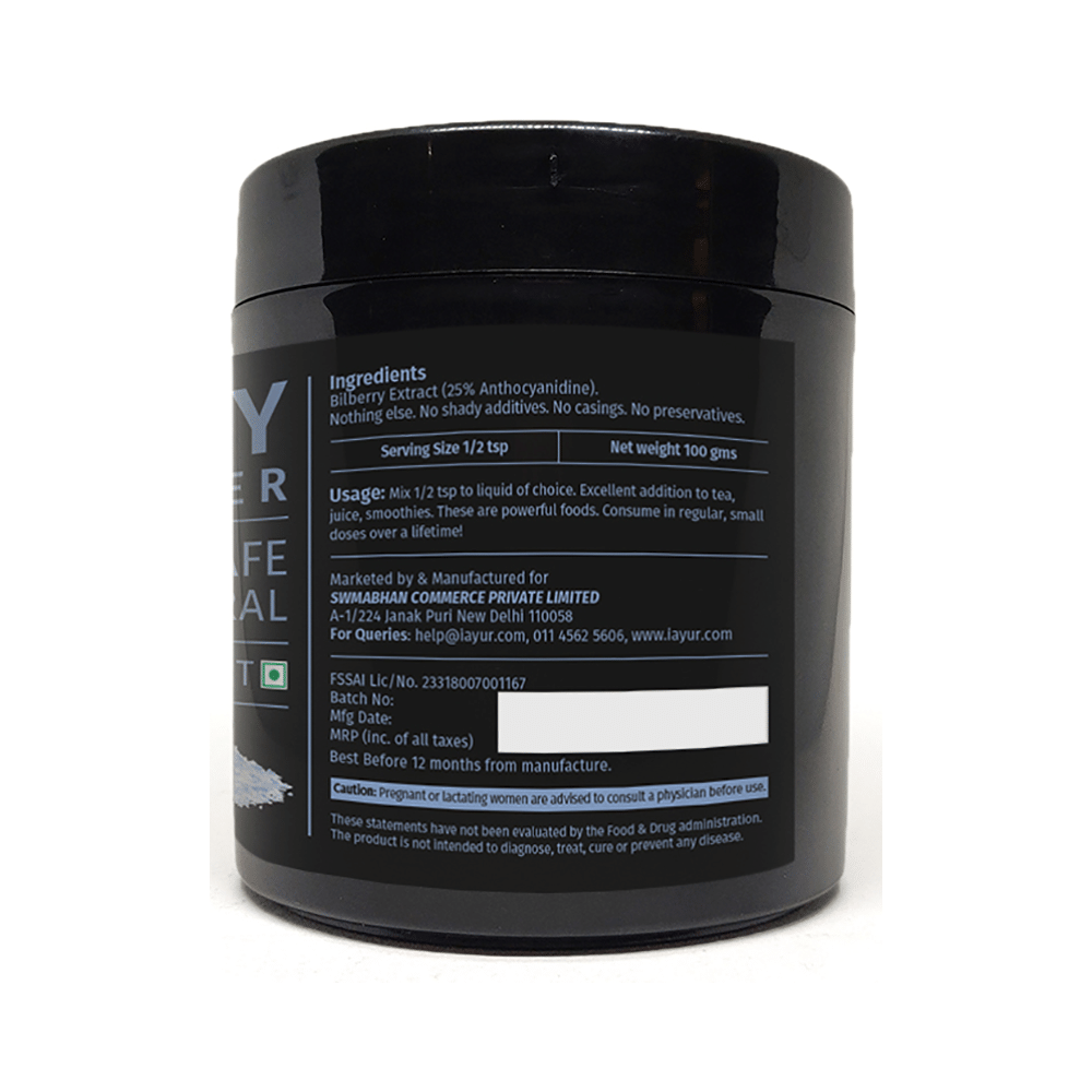 iAYUR Bilberry Extract Powder - Image 2