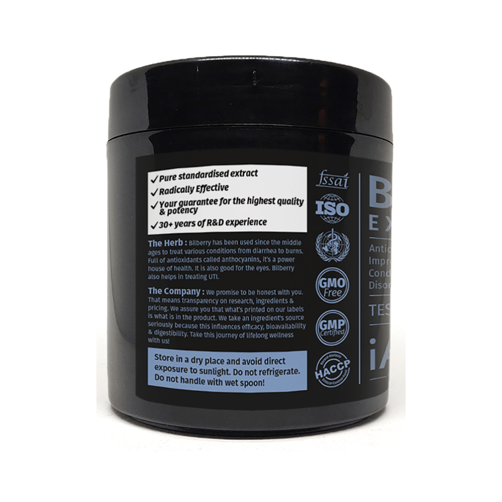 iAYUR Bilberry Extract Powder - Image 3