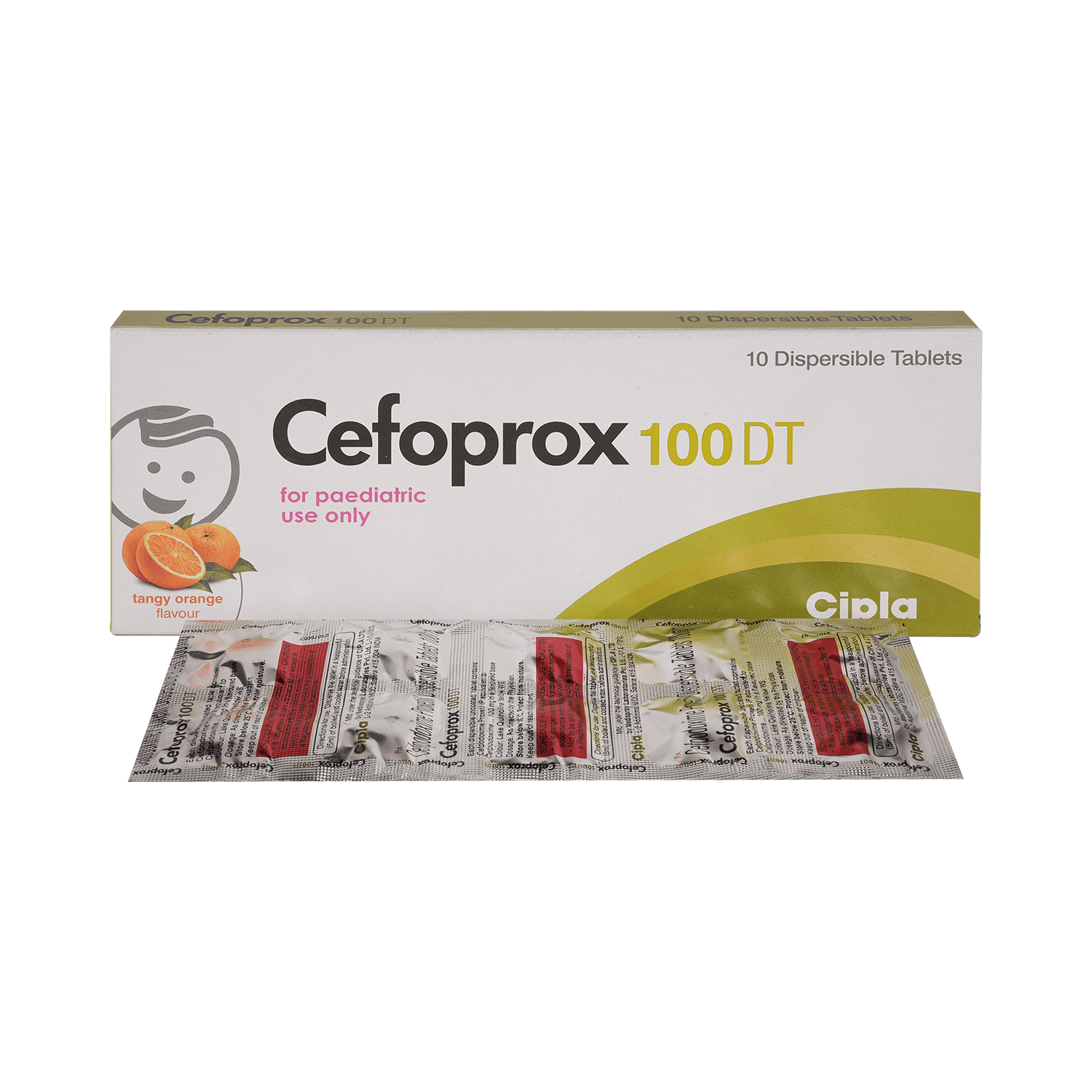 Cefoprox 100mg Tablet DT
