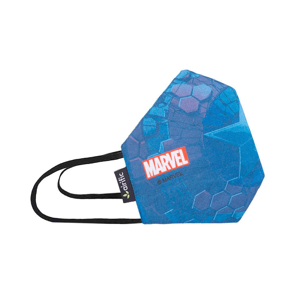 Airific Marvel Captain America Hex Shield Face Mask Medium - Image 5
