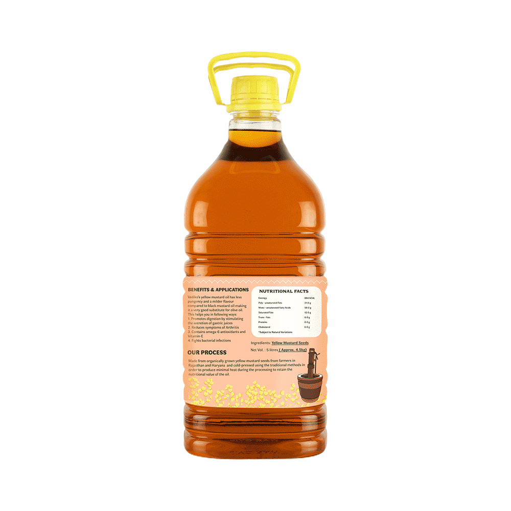 Vediko Origins Yellow Mustard Oil - Image 3