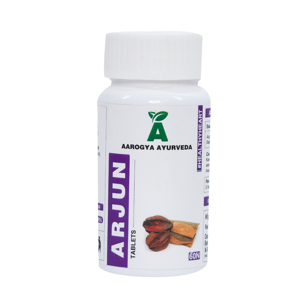 Aarogya Ayurveda Arjun Tablet - Image 1
