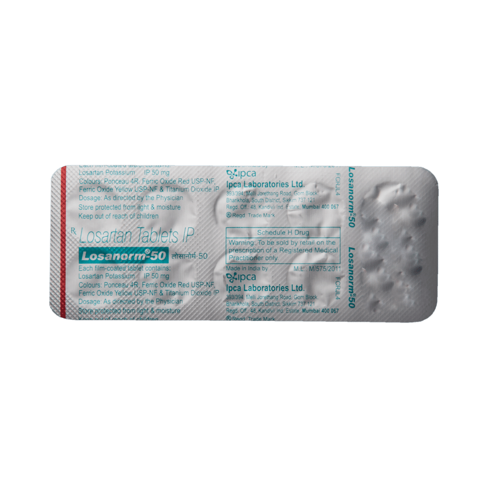 Losanorm 50 Tablet - Image 5
