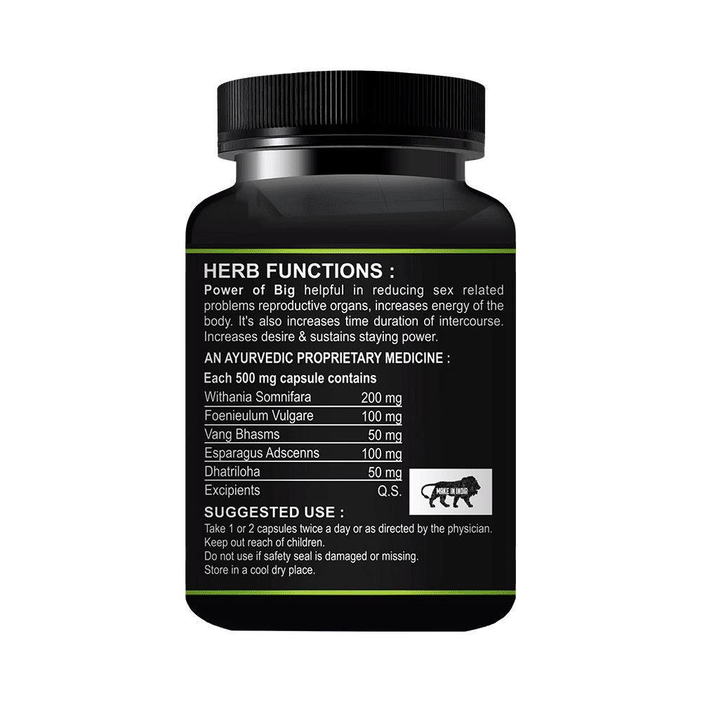 Sabates Power of Big Male Performance Capsule - Image 3