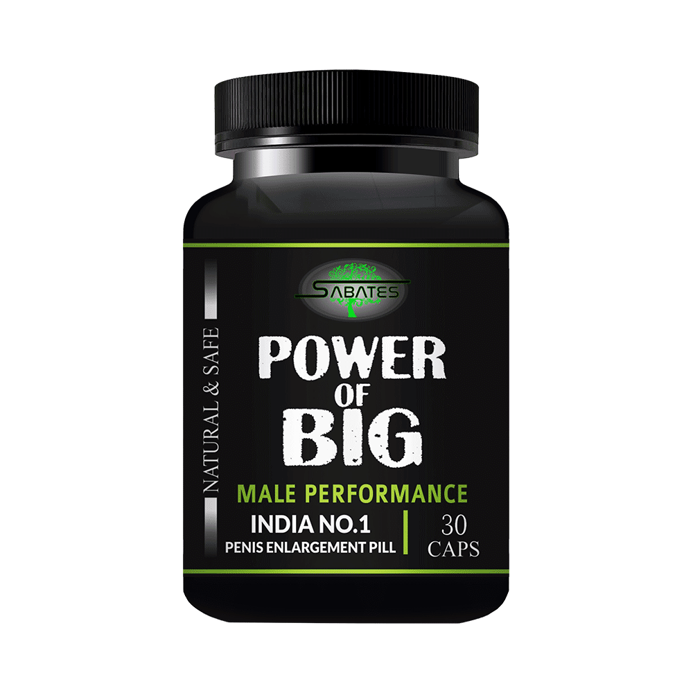 Sabates Power of Big Male Performance Capsule - Image 1