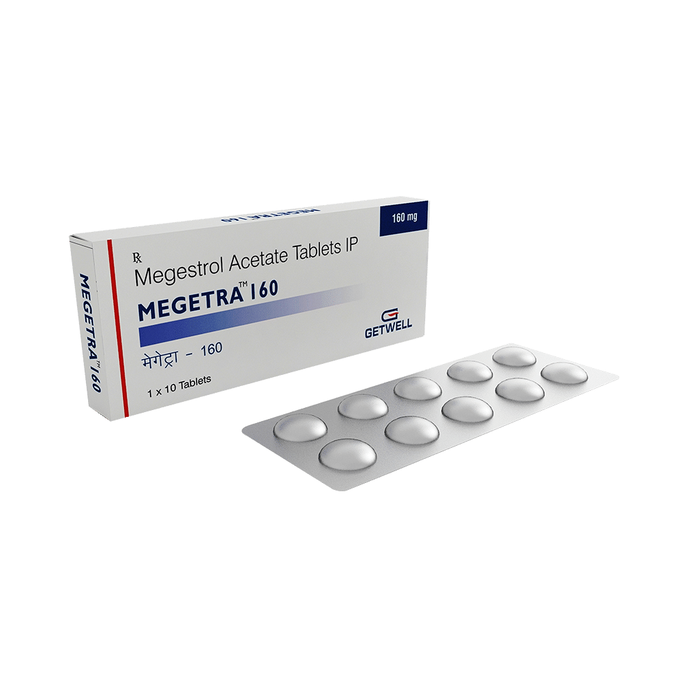 Megetra 160mg Tablet