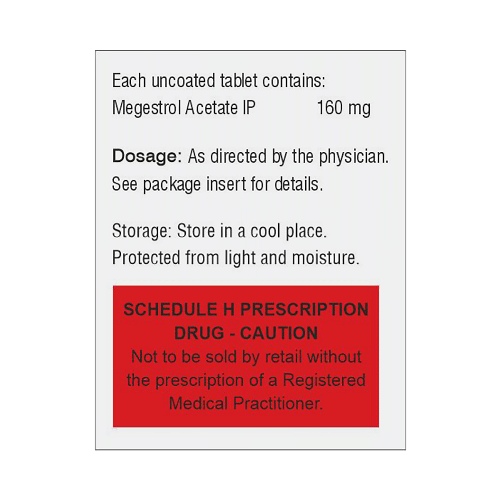 Megetra 160mg Tablet - Image 2