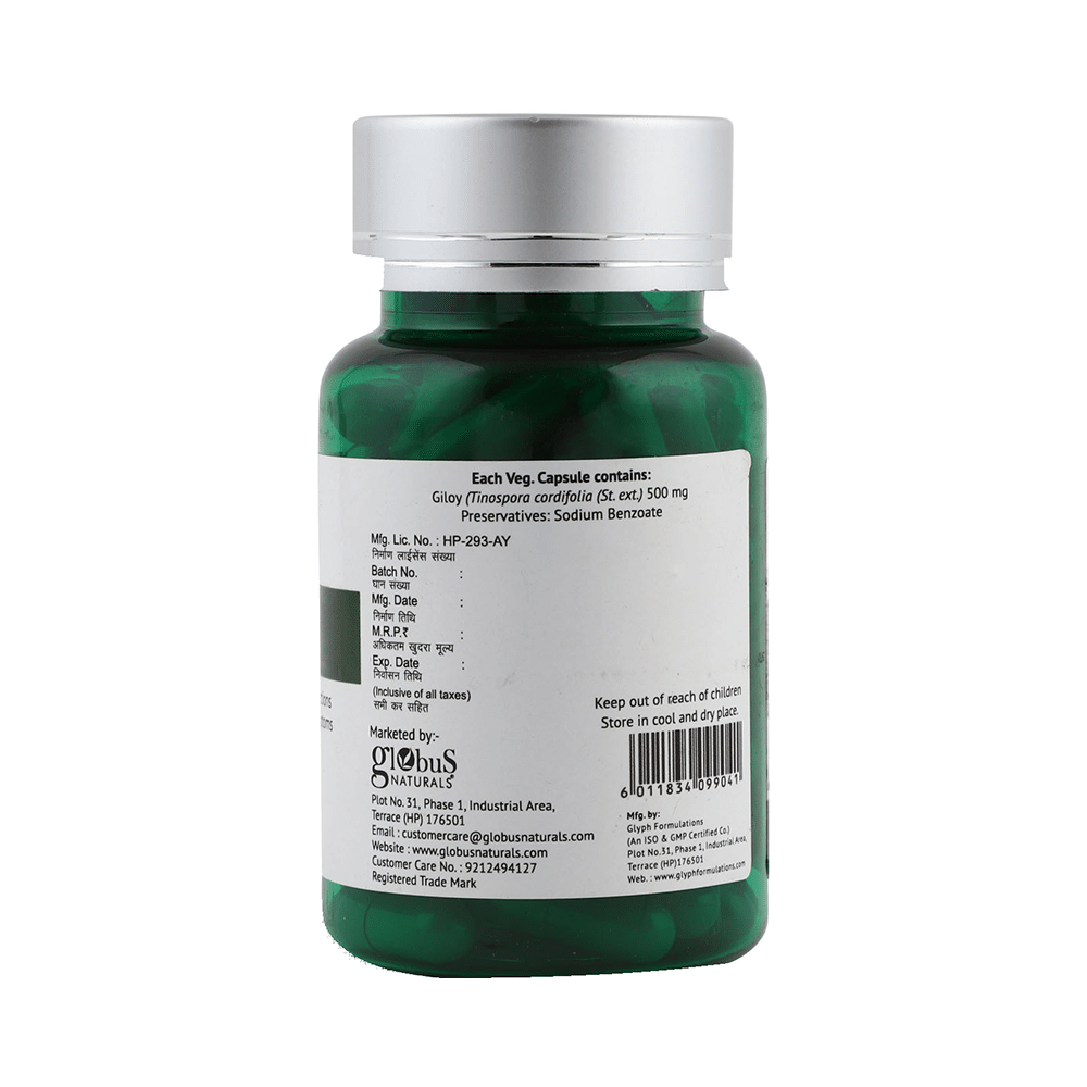 Globus Naturals Giloy Vegetarian Capsule - Image 2