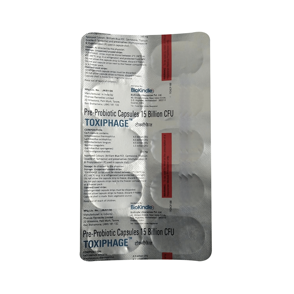 Toxiphage Pre-Probiotic Capsule - Image 1