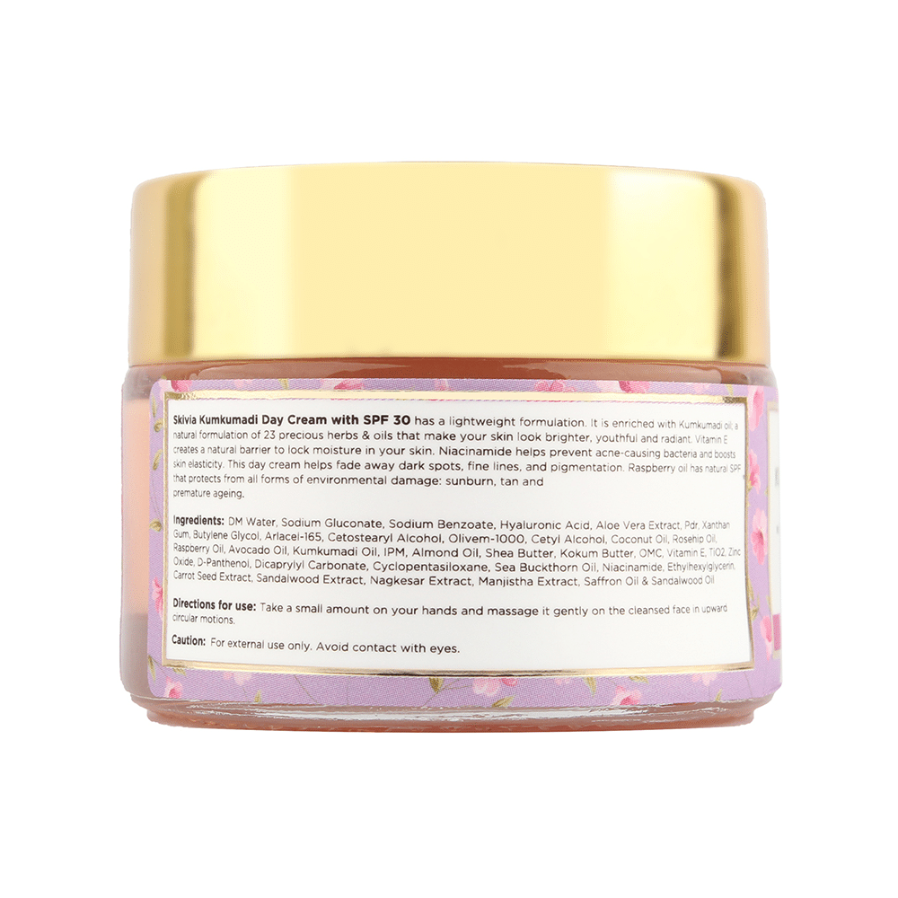 Skivia Kumkumadi Day Cream with SPF 30 - Image 2