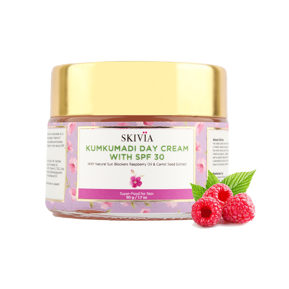 Skivia Kumkumadi Day Cream with SPF 30 - Image 3