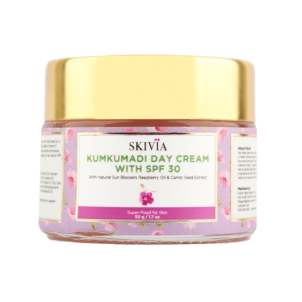 Skivia Kumkumadi Day Cream with SPF 30 - Image 1