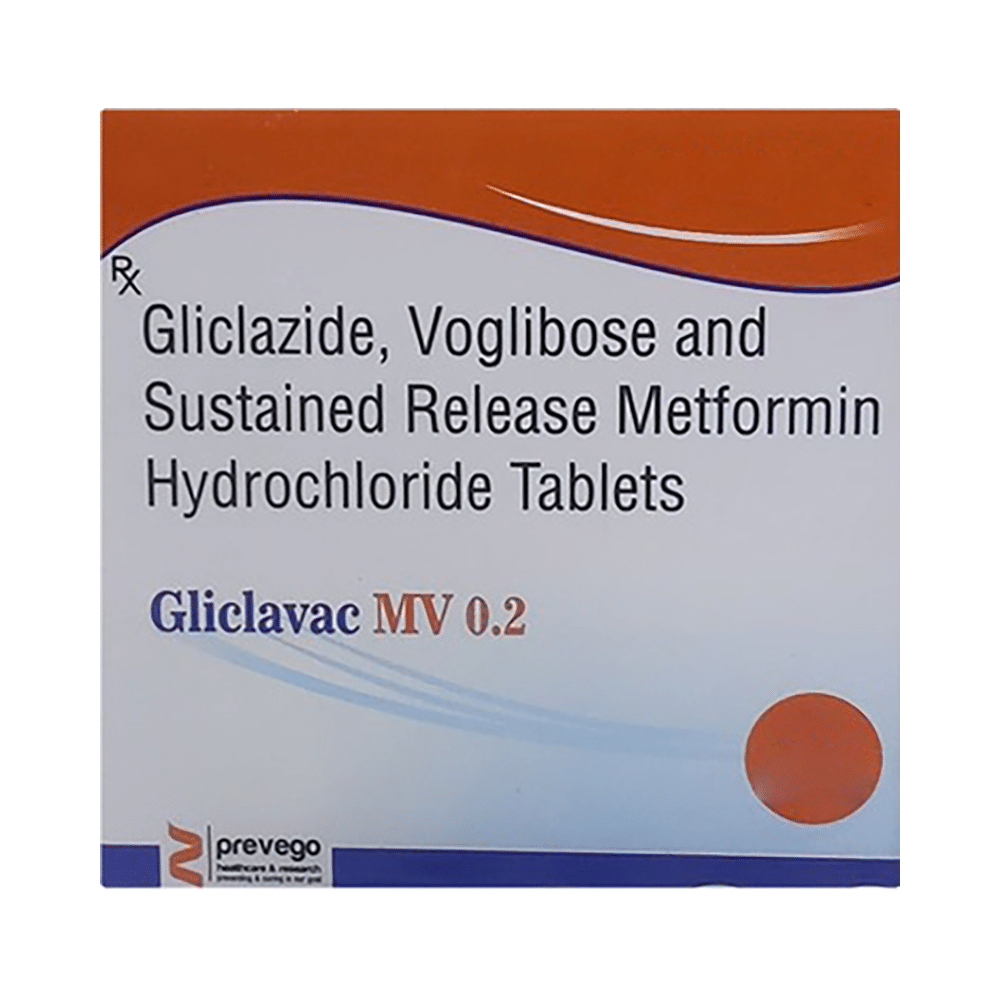 Gliclavac MV 0.2 Tablet SR