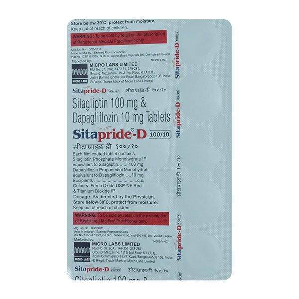 Sitapride D 10mg/100mg Tablet - Image 2