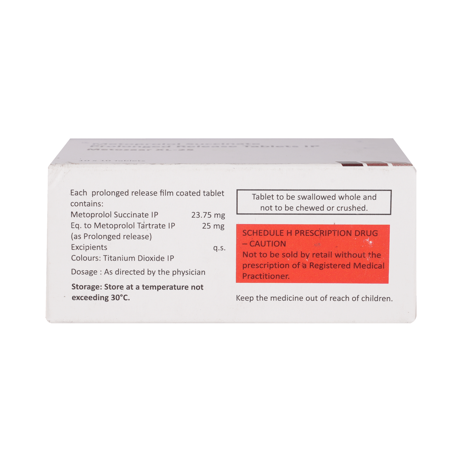 Metozaar -XL 25 Tablet - Image 3