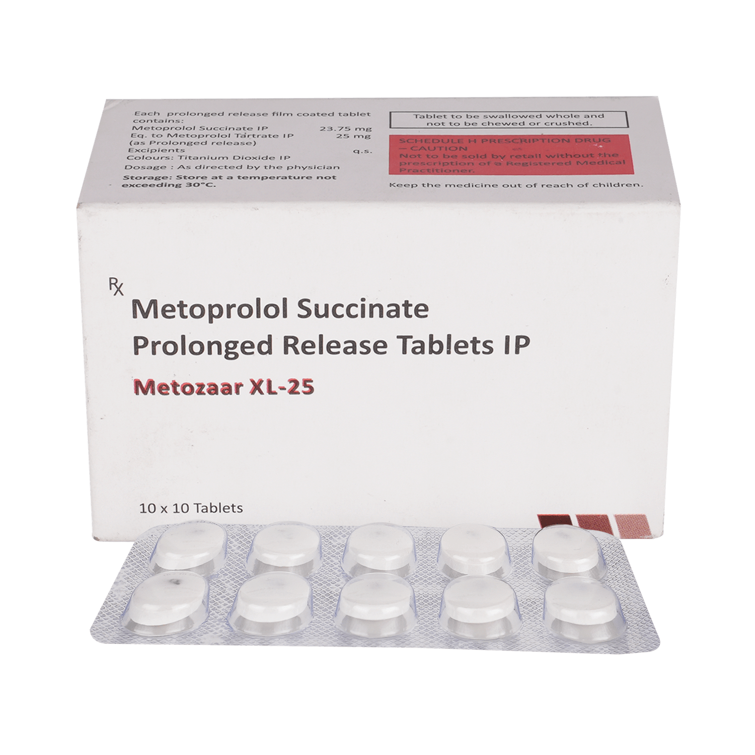 Metozaar -XL 25 Tablet - Image 1