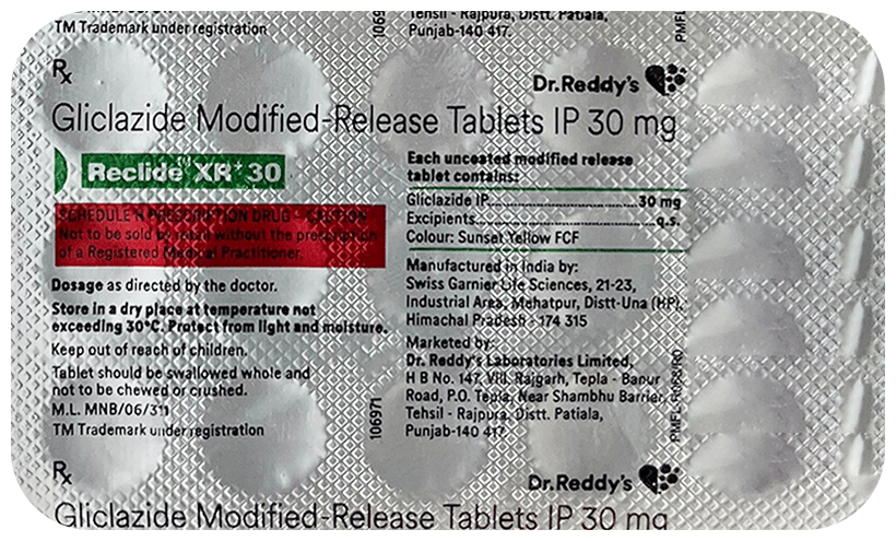 Reclide XR+ 30 Tablet - Image 1