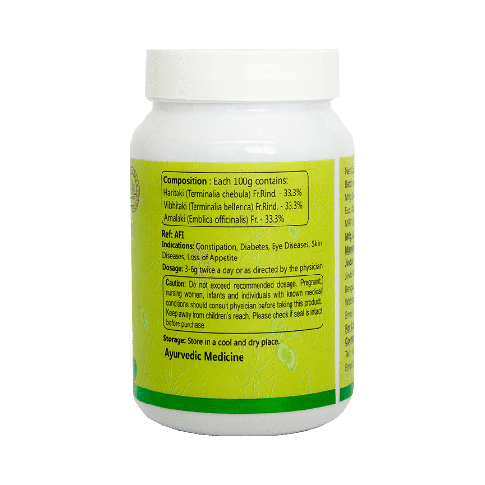 Jindal Herbal Triphala Churana (100gm Each) Buy 2 Get 1 Free - Image 2