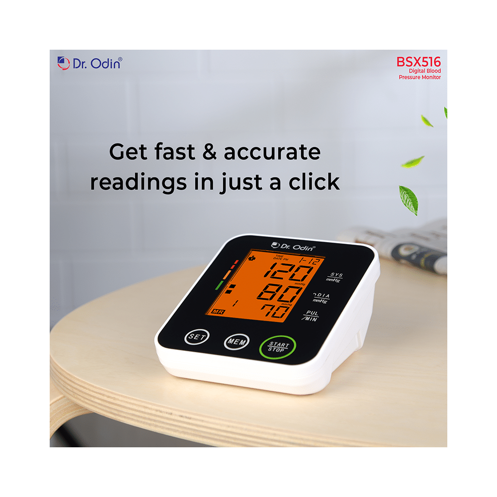 Dr. Odin BSX516 Digital Blood Pressure Monitor Black - Image 6