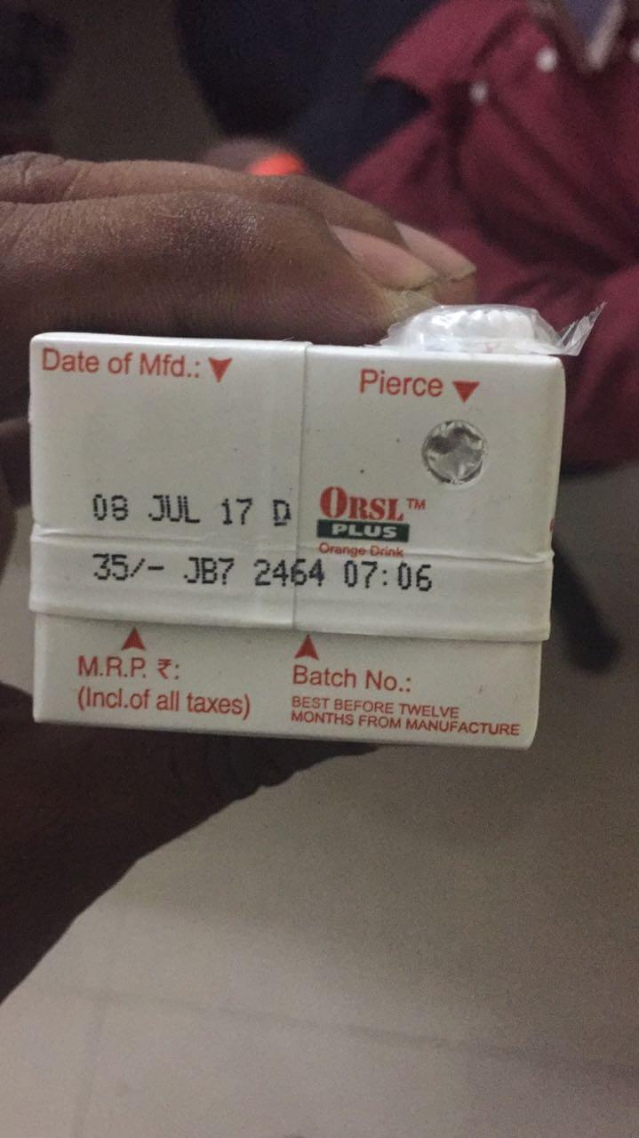 ORS Liquid Orange - Image 1