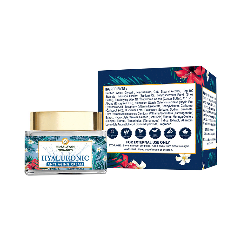 Himalayan Organics Hyaluronic Anti Aging Cream - Image 2