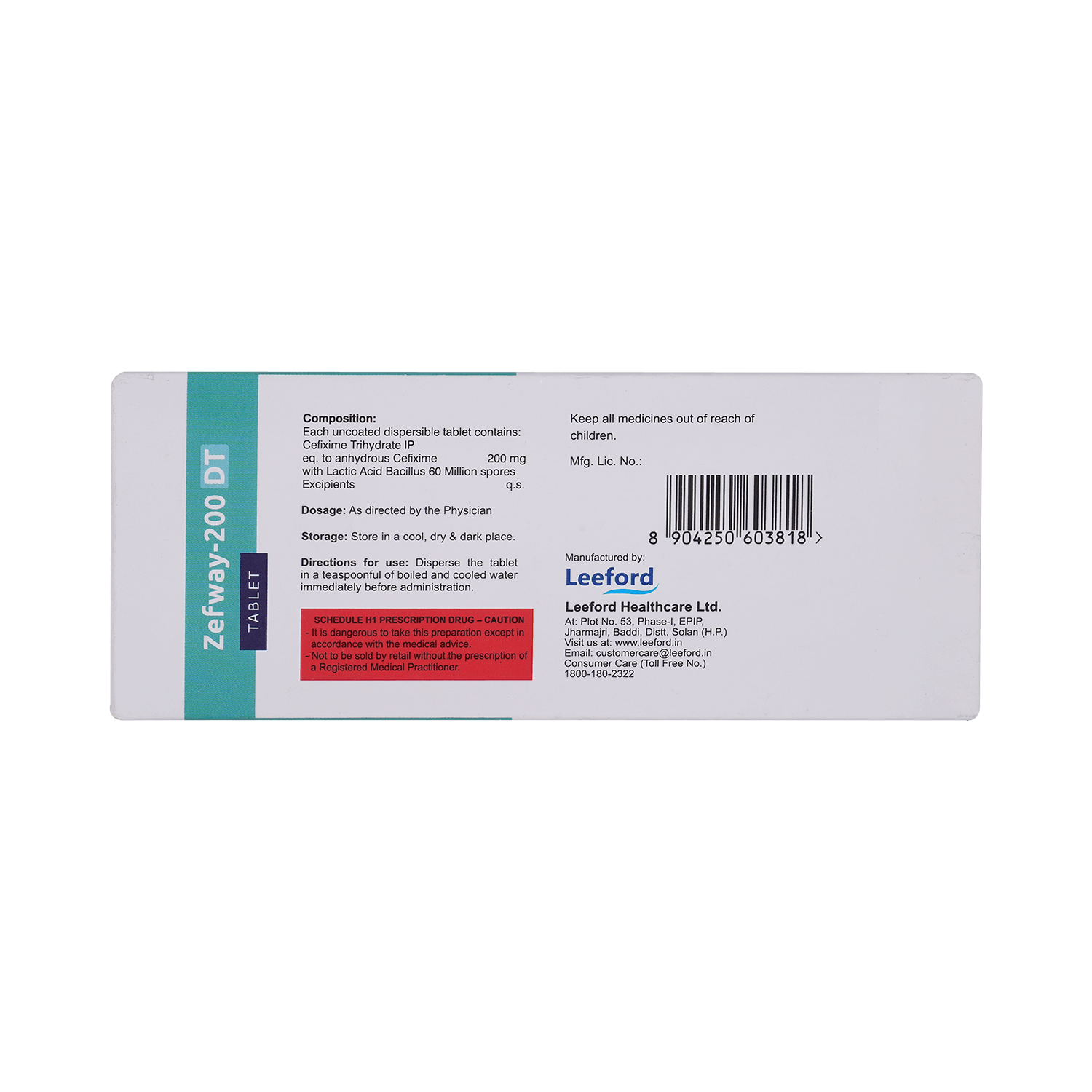 Zefway 200 DT Tablet - Image 3