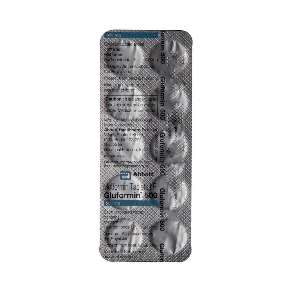 Gluformin 500 Tablet - Image 5