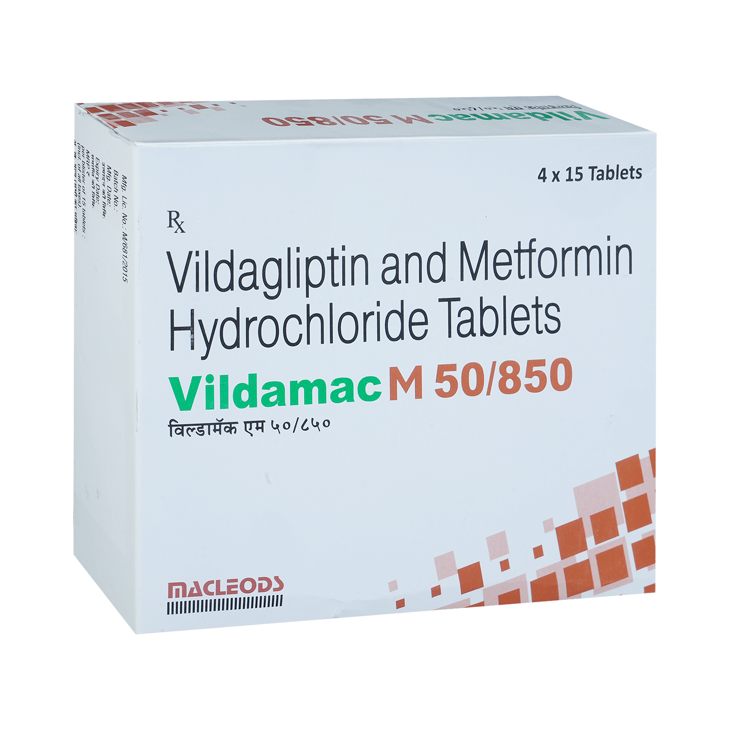 Vildamac M 50/850 Tablet - Image 2