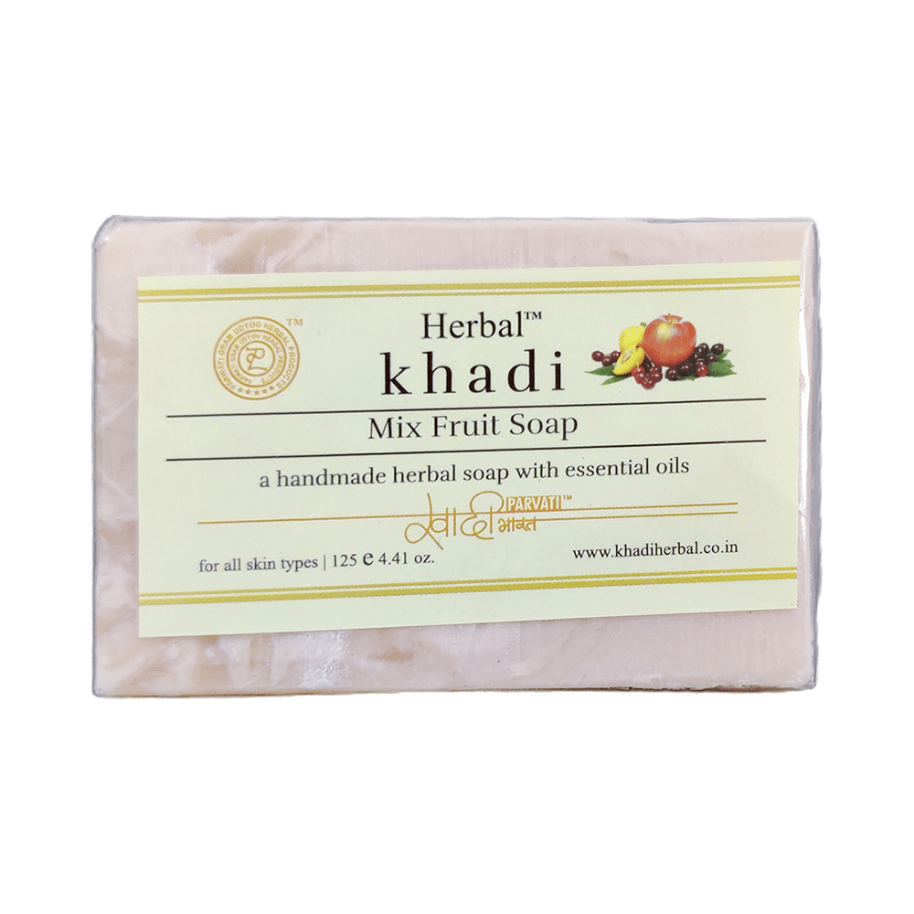 Khadi Herbal Mix Fruit Soap - Image 1