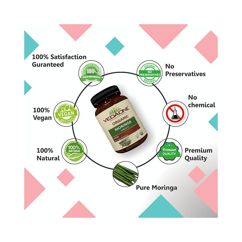 Vedaone Organic Moringa Tablet - Image 5