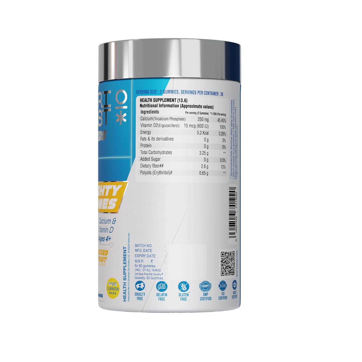 Nutriburst Minions Mighty Bones Kids Gummies - Image 3