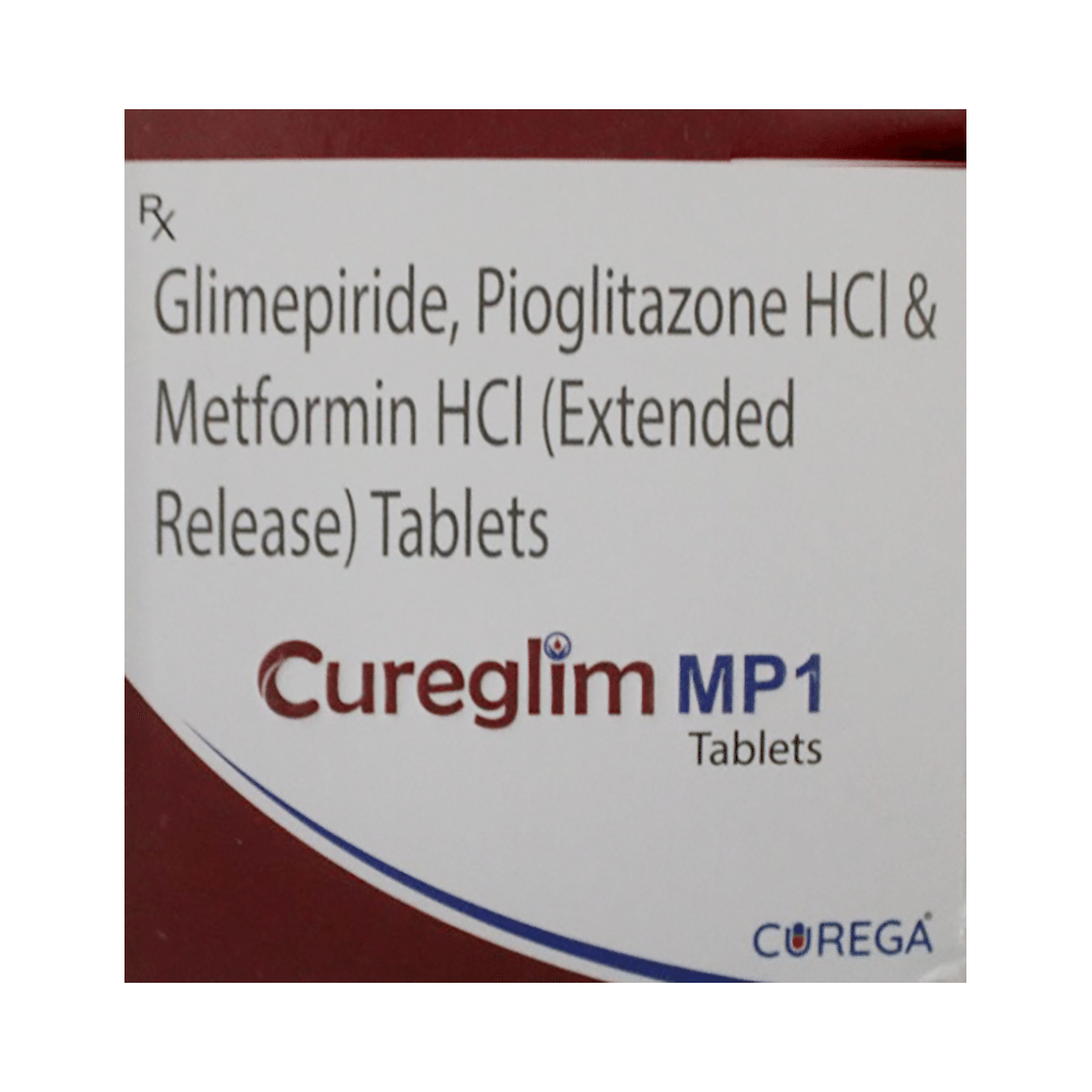 Cureglim MP 1mg/500mg/15mg Tablet ER - Image 1
