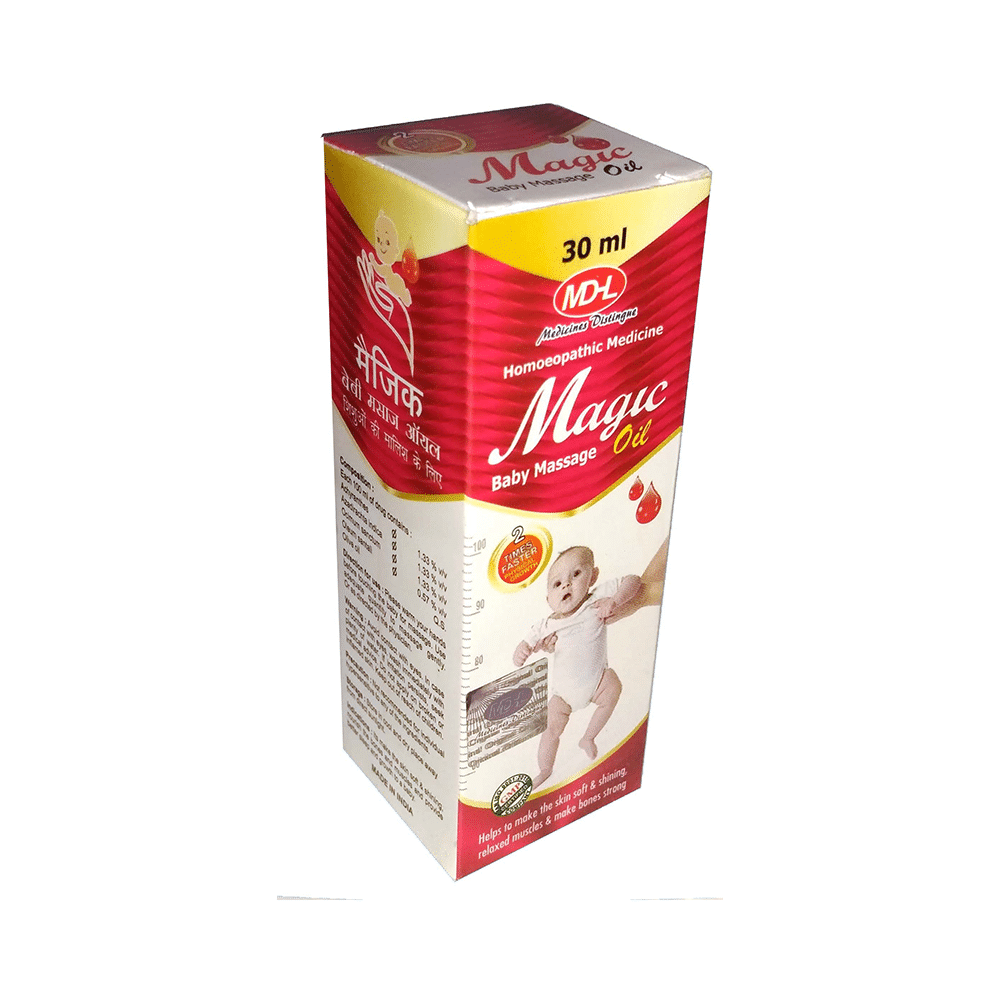MD Homoeo Magic Baby Massage Oil - Image 1