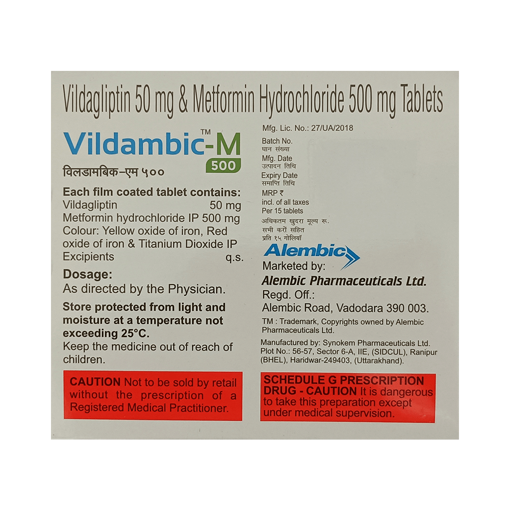 Vildambic-M Tablet - Image 2