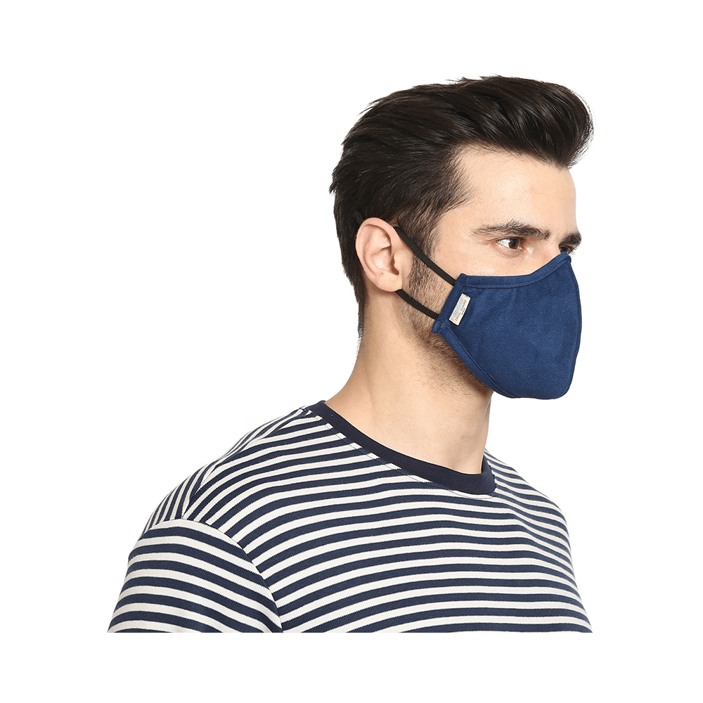 Advind Healthcare Smog-Guard N99 Pollution Mask without Valve Large Blue - Image 6