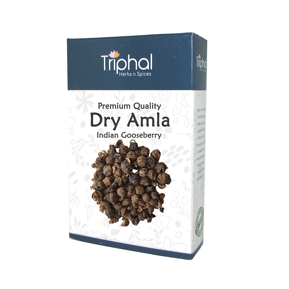 Triphal Indian Gooseberry Dry Amla Whole - Image 1