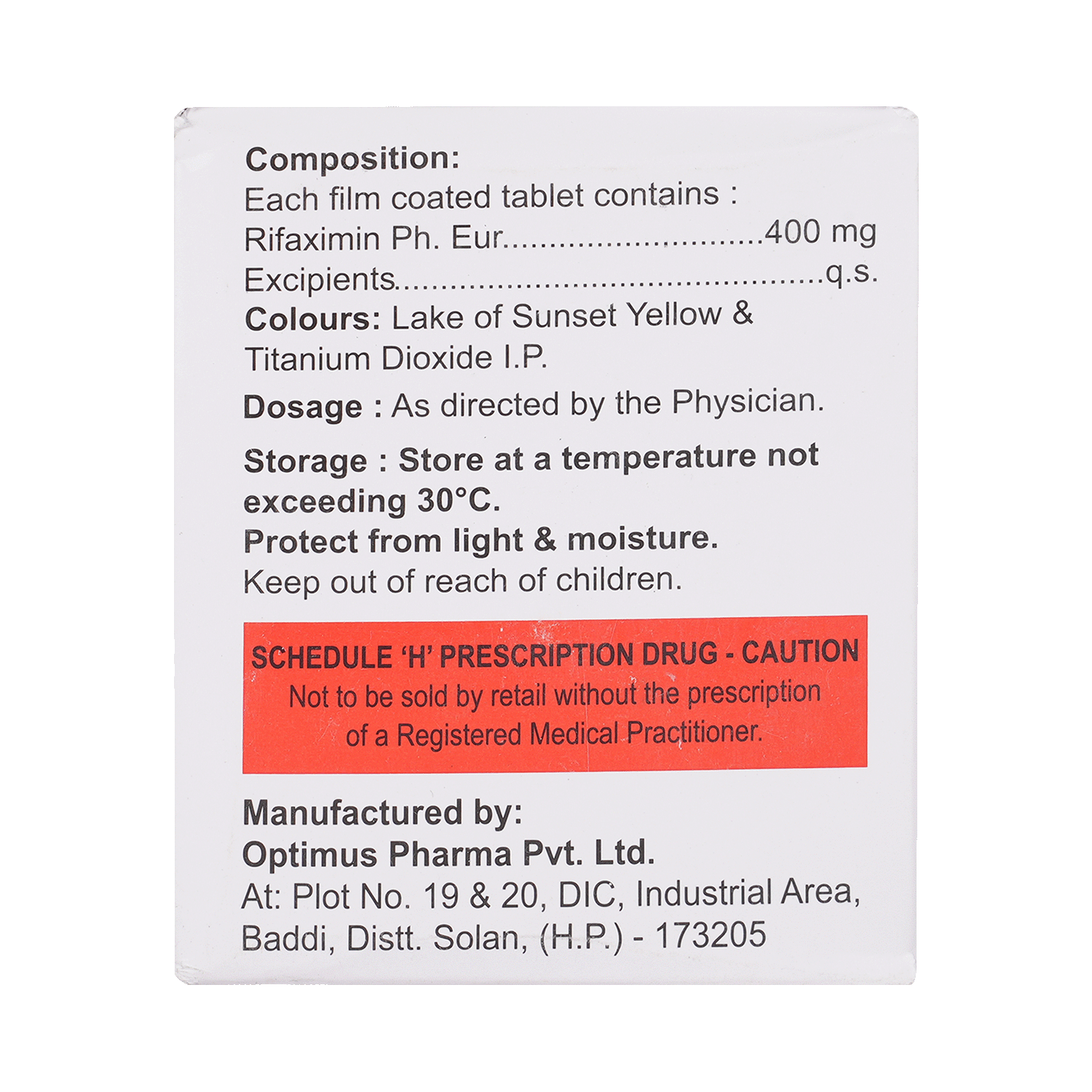 Rifaxigress 400 Tablet - Image 3