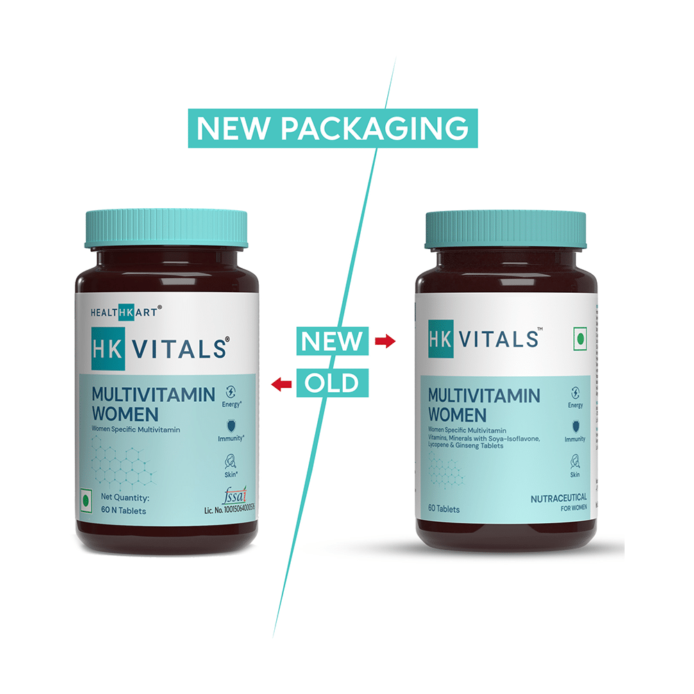 Healthkart HK Vitals Multivitamin Women | For Energy, Joint, Skin, Hair & Immunity | Tablet - Image 3
